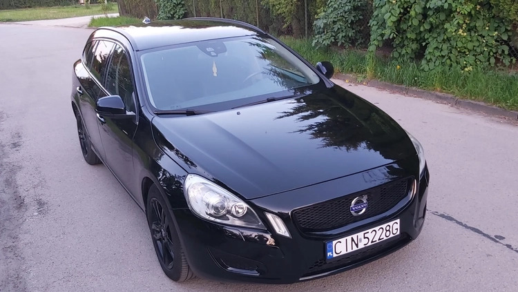 Volvo V60 cena 33900 przebieg: 203000, rok produkcji 2011 z Inowrocław małe 497